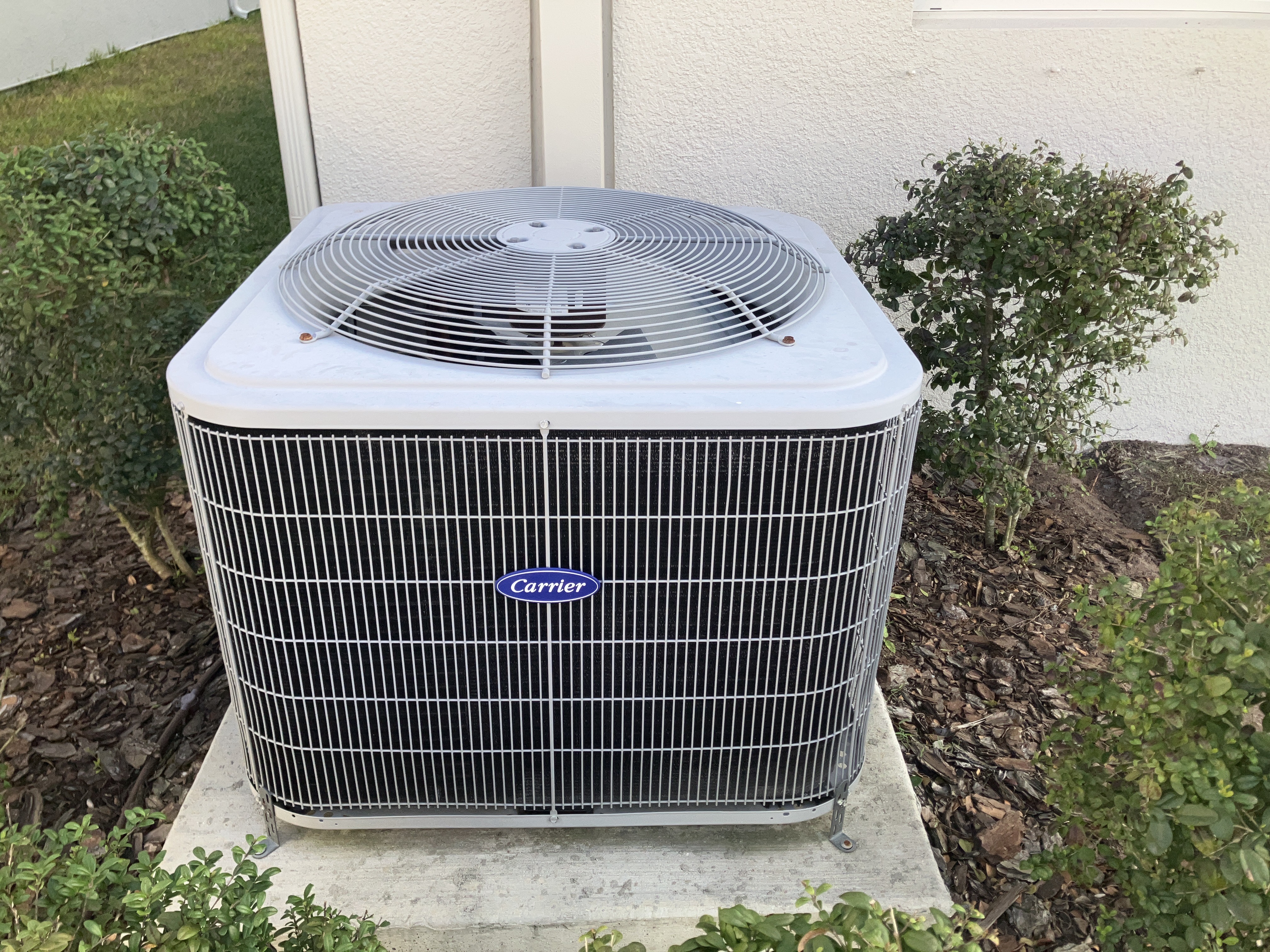 HVAC air conditioning unit inspected during Spring Hill 4-point inspection
