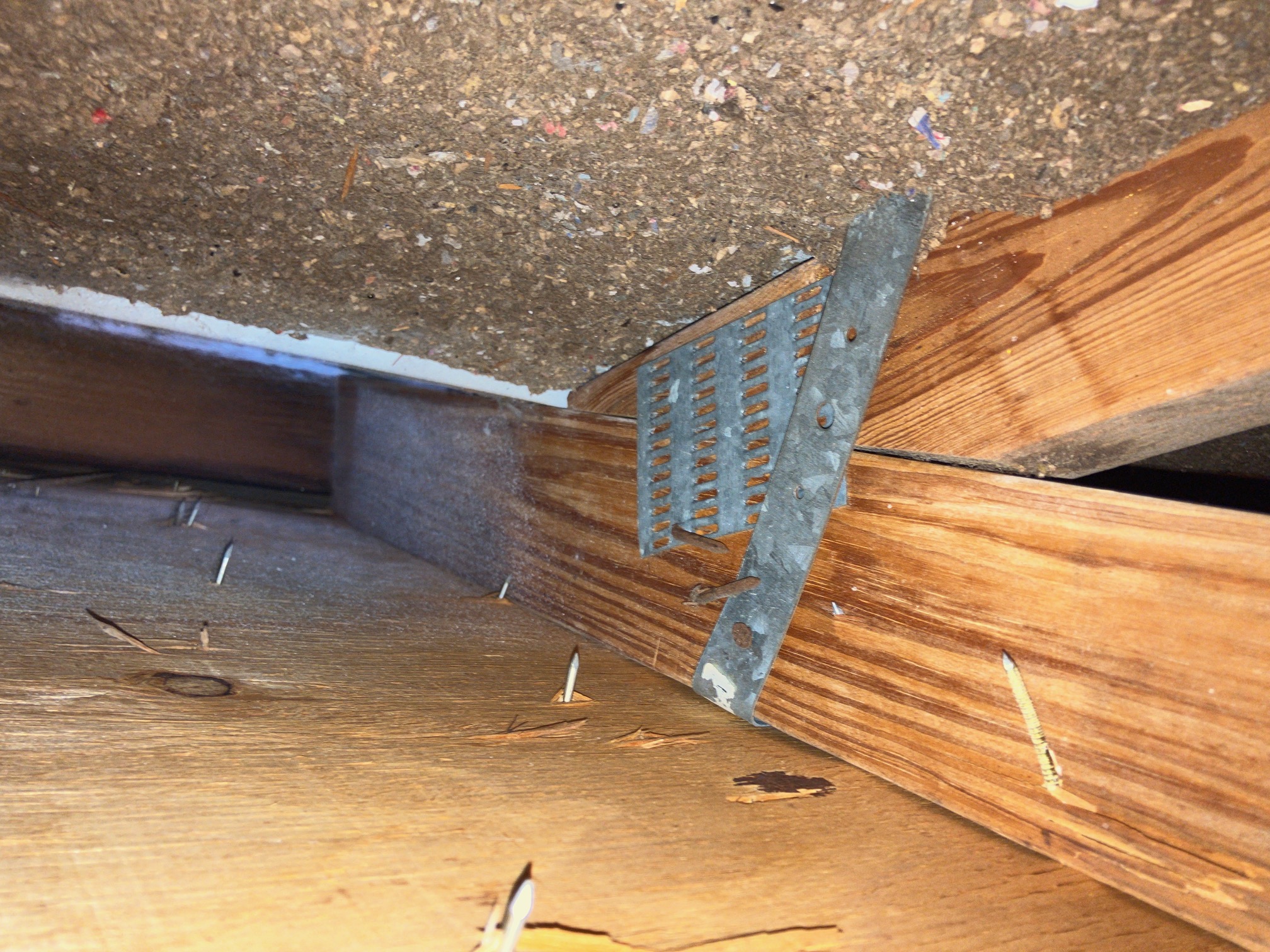 Roof-to-wall connection Spring Hill home inspection