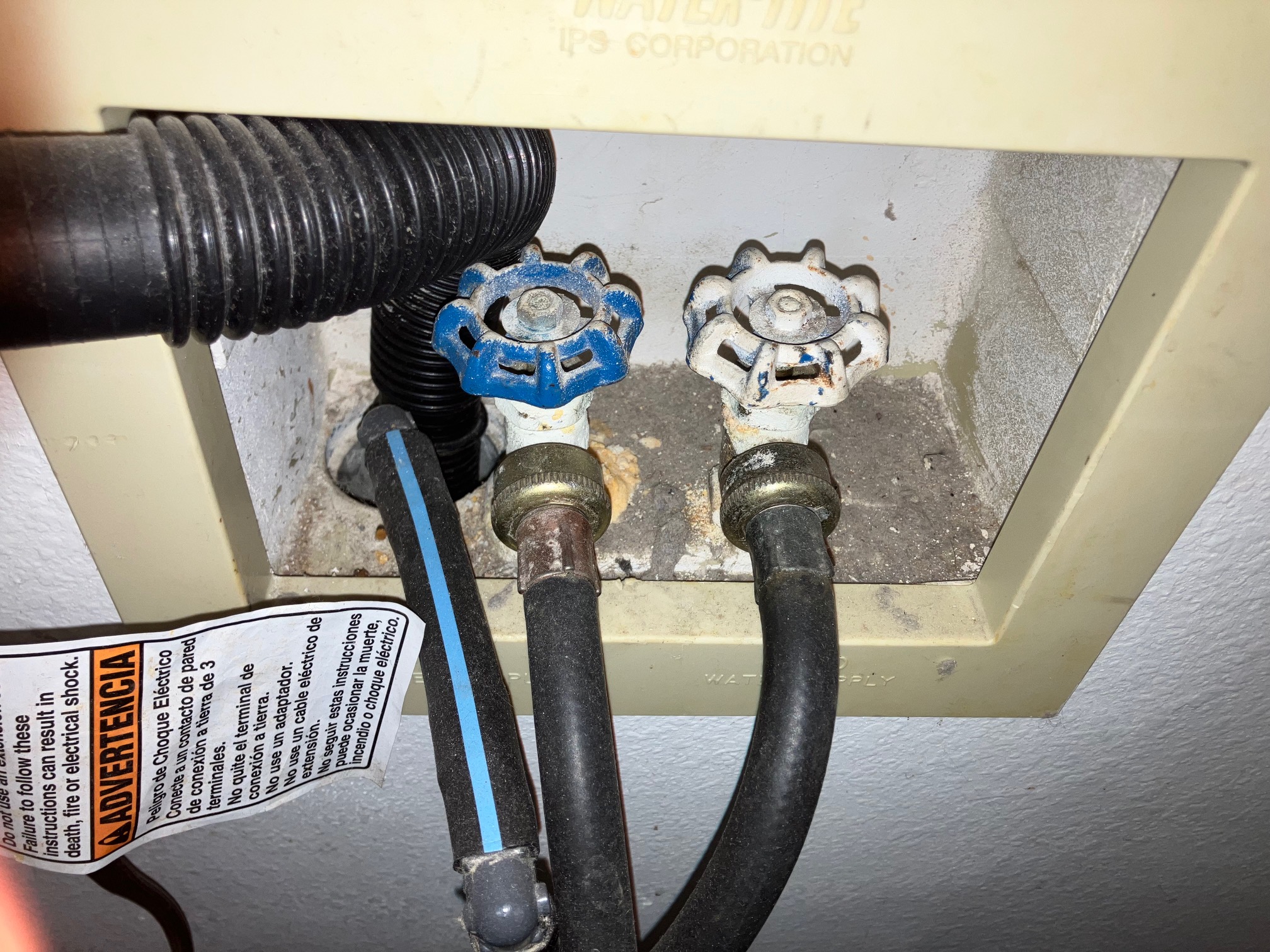 Washer hookups Spring Hill FL home inspection